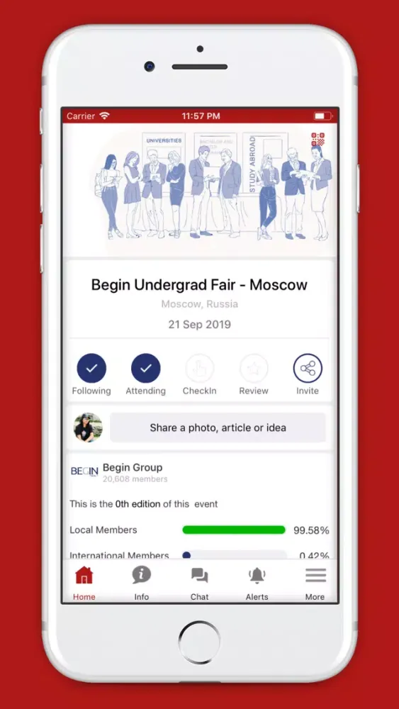 Скриншоты Begin Edu Fairs