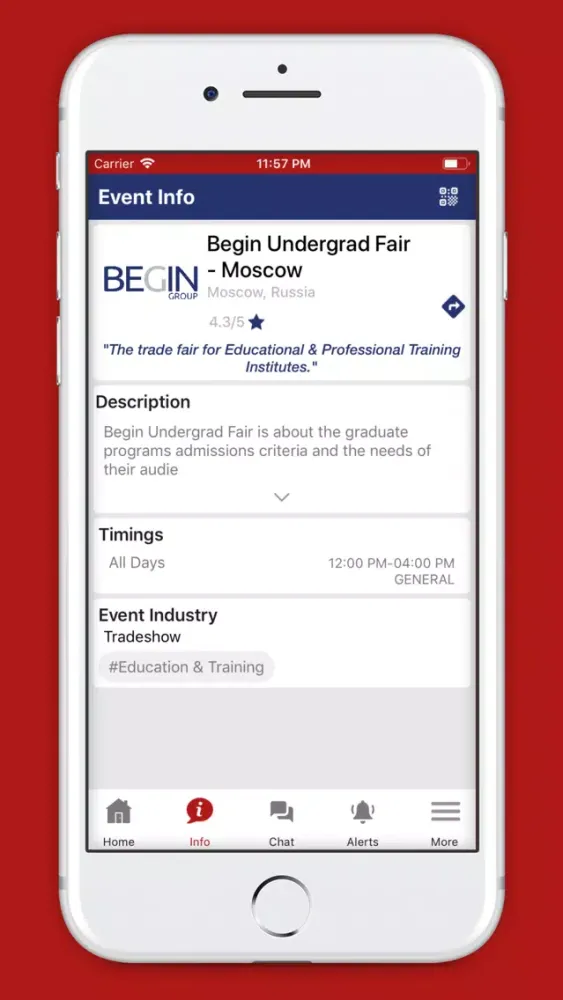 Скриншоты Begin Edu Fairs