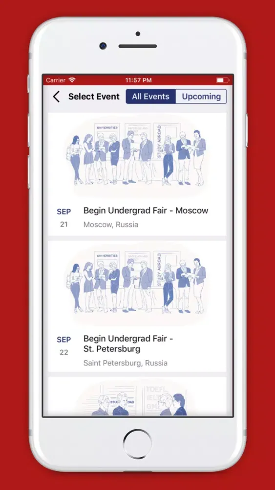 Скриншоты Begin Edu Fairs