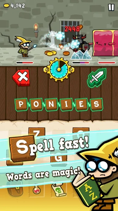 ภาพหน้าจอของ Spellspire