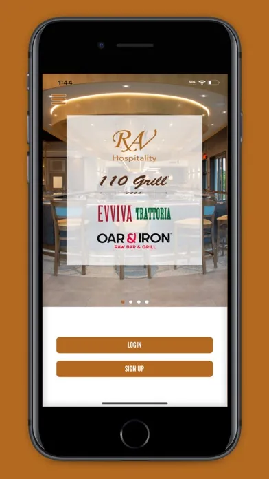 Tangkapan skrin RAV Hospitality