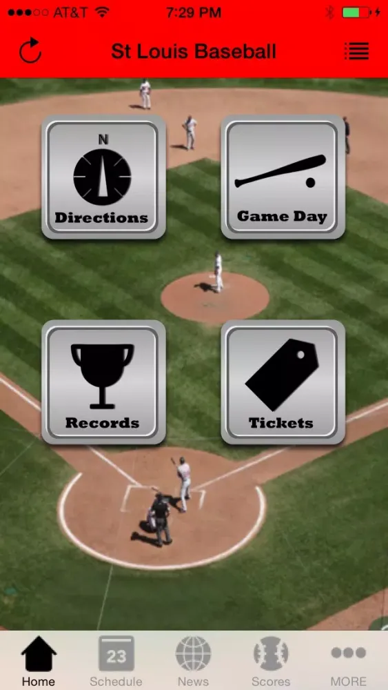Zrzuty ekranu St Louis Baseball - a Cardinals News App