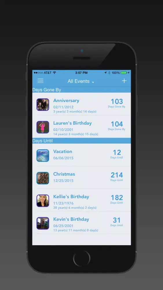 Capturas de tela do Countdown Days!! (Event Reminder)