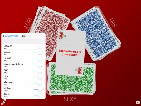 Love Cards - Cartes Coquines iPad 應用截圖