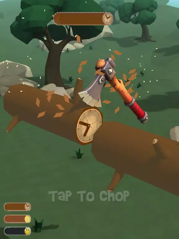 Chop The Log iPad  Screenshots