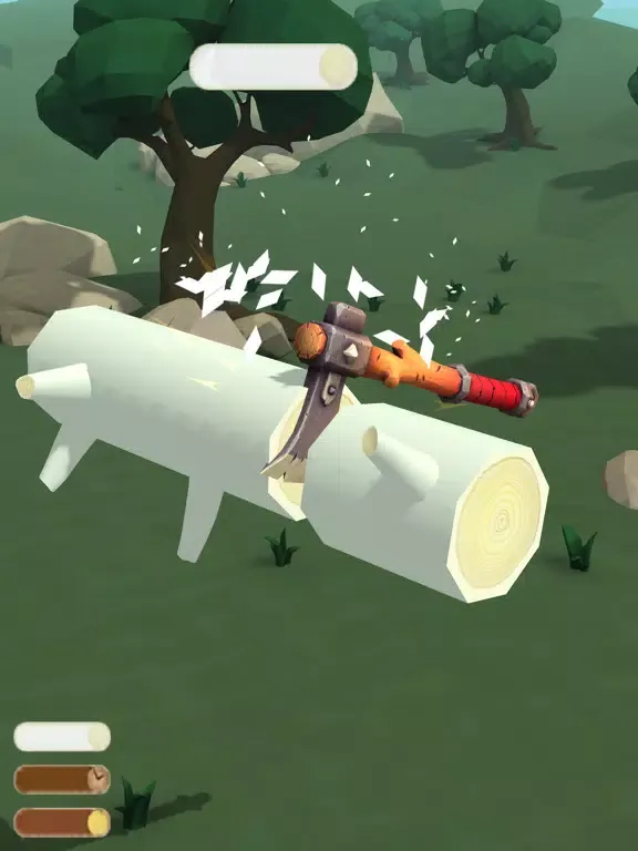 Chop The Log iPad  Screenshots