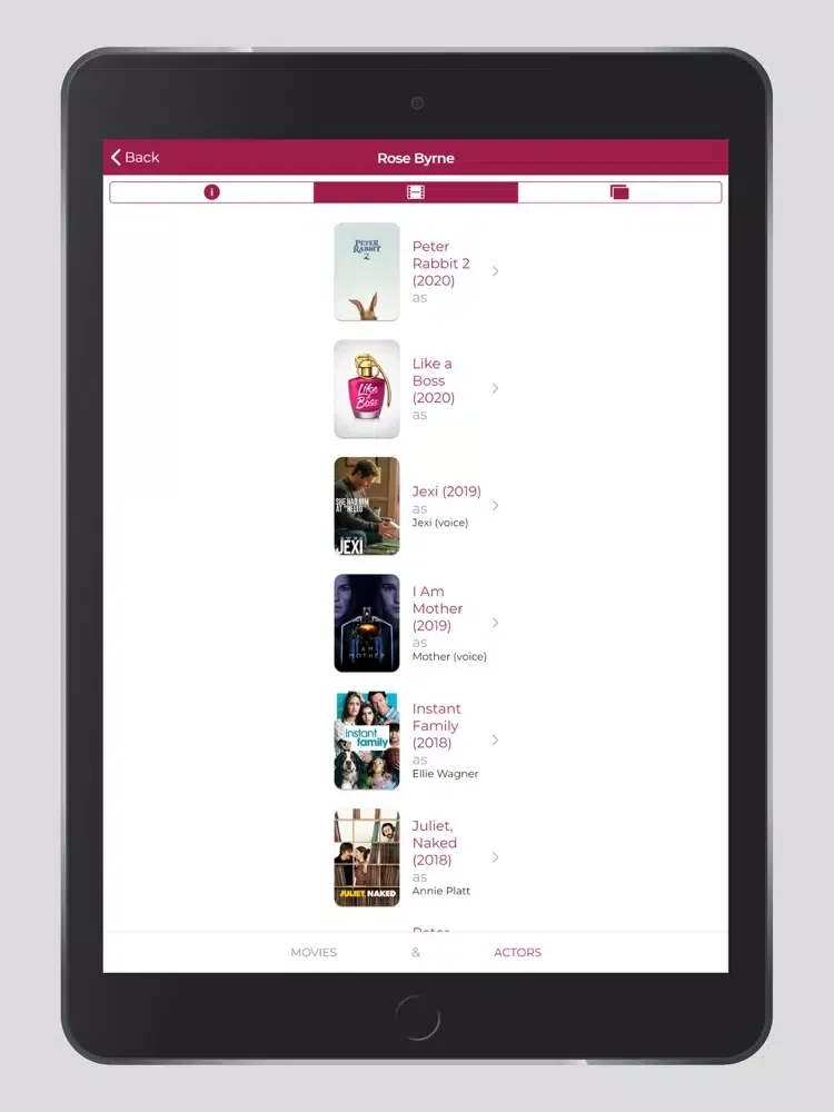 Captures d'écran de YesMovies - Box & TV Shows iPad 