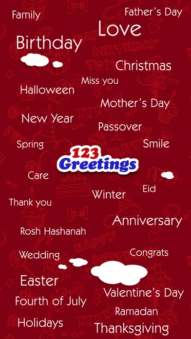 Greeting Cards & Wishes سکرین شاٹس