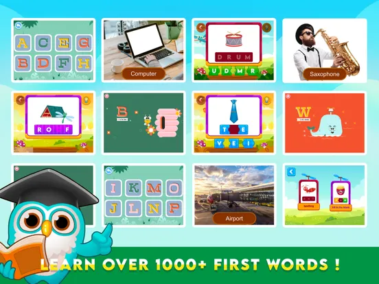 Kinderland: Kids Learning App iPad  Ekran Görüntüleri