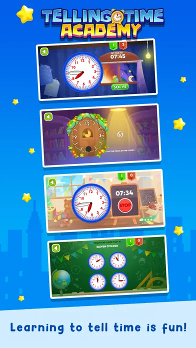 Telling Time Academy Screenshots