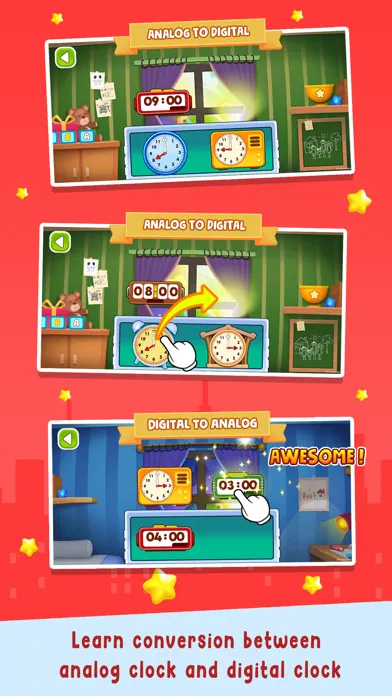 Telling Time Academy Screenshots