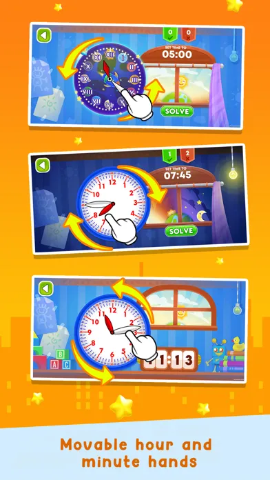 Telling Time Academy Screenshots