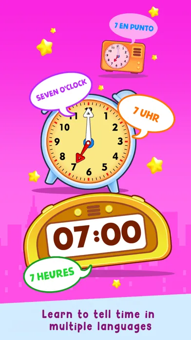 Telling Time Academy Screenshots