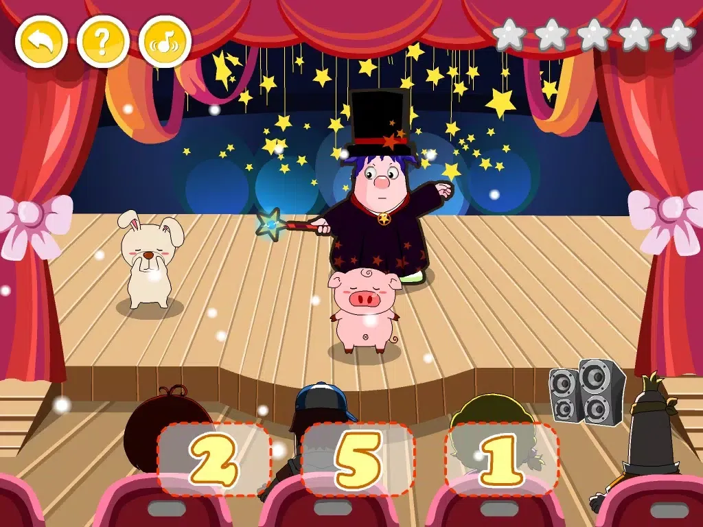 呆呆超人- Little magician（Learn math , kids game）-黄金教育 iPad  Ekran Görüntüleri