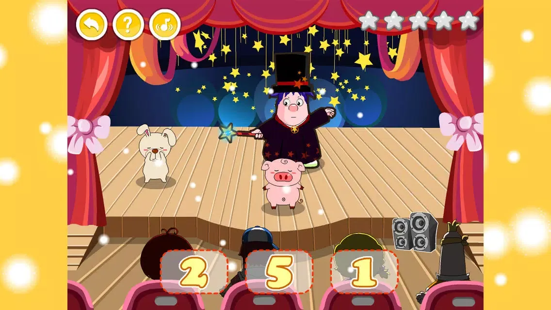 呆呆超人- Little magician（Learn math , kids game）-黄金教育 Ekran Görüntüleri