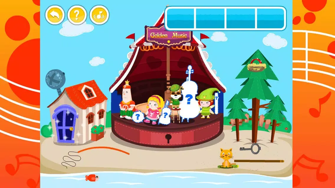 Ảnh chụp màn hình của 呆呆超人-Music Box Puzzle-黄金教育