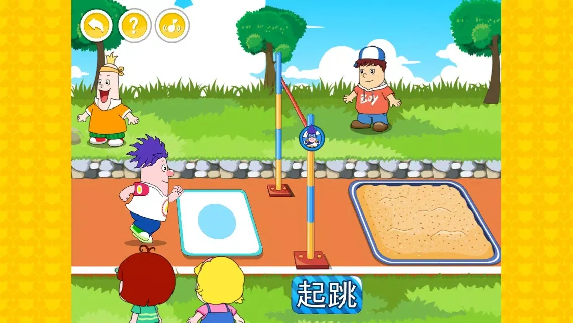 Скриншоты 呆呆超人-Kids’Triathlon Race-黄金教育