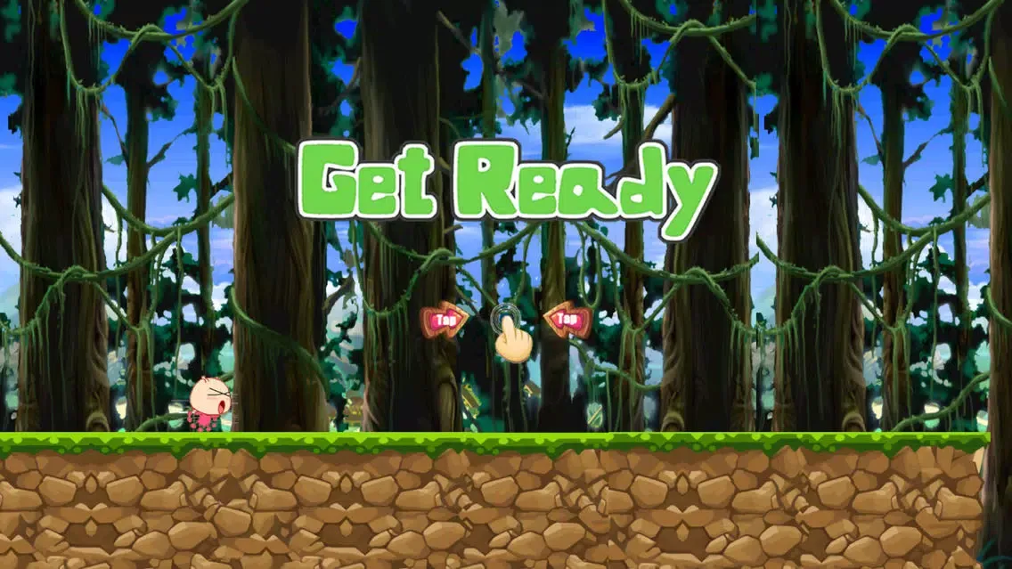 ภาพหน้าจอของ Escape Forest - Help Red Run Faster Than The WOLF!