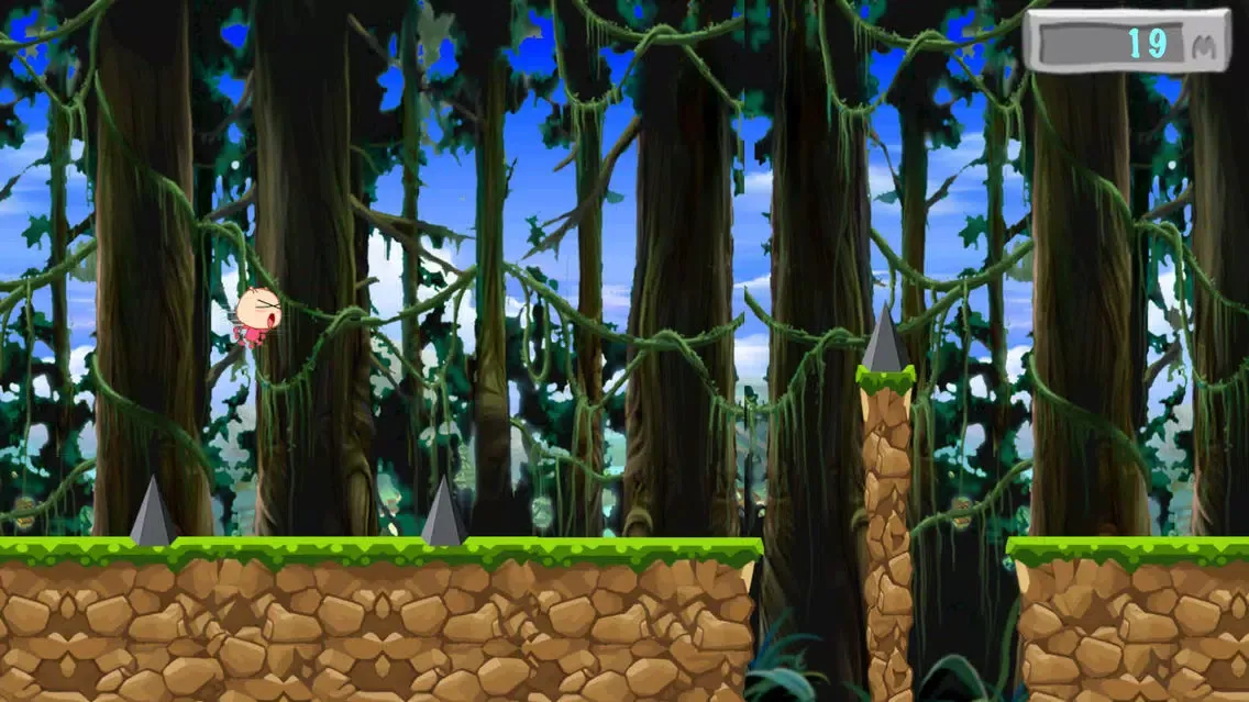 ภาพหน้าจอของ Escape Forest - Help Red Run Faster Than The WOLF!