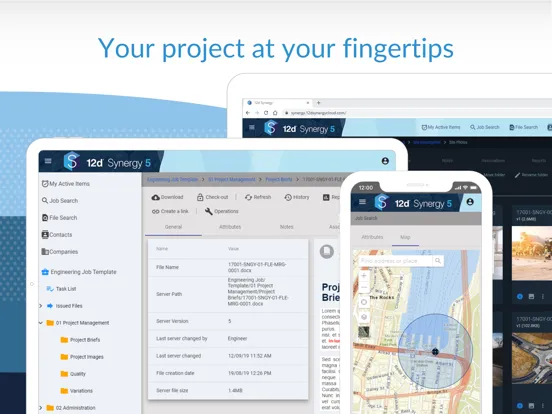 12d Synergy iPad 应用截图