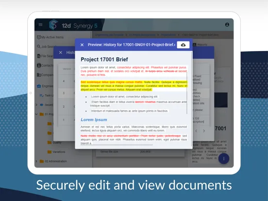 12d Synergy iPad 应用截图