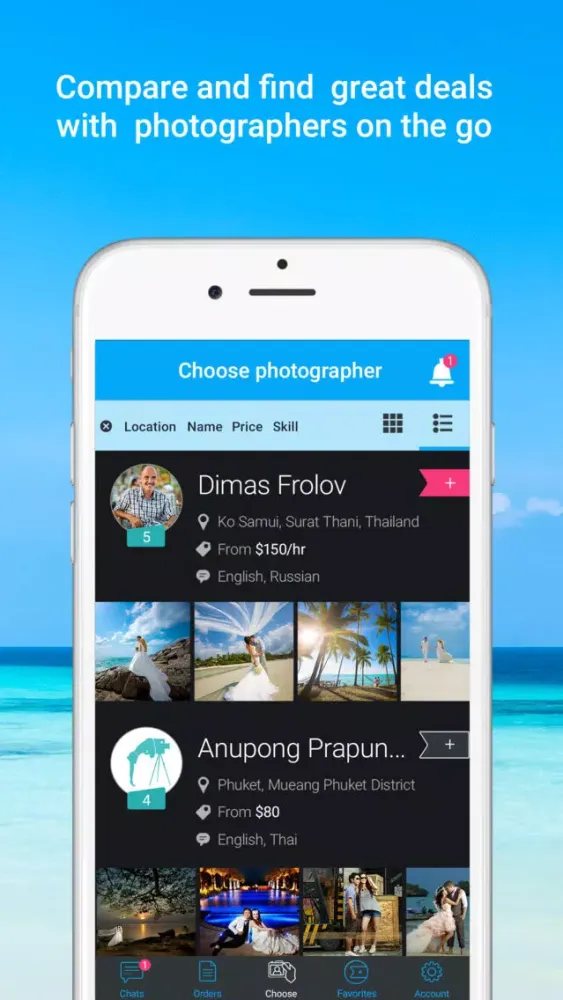 Phuket and Pattaya photographer for trip&honeymoon স্ক্রিনশট