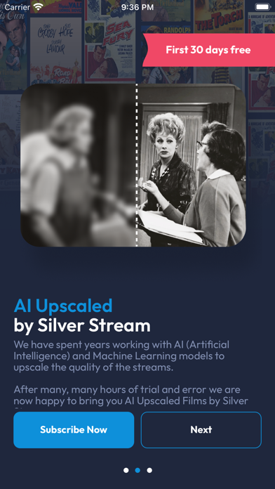 Ảnh chụp màn hình của Silver Stream