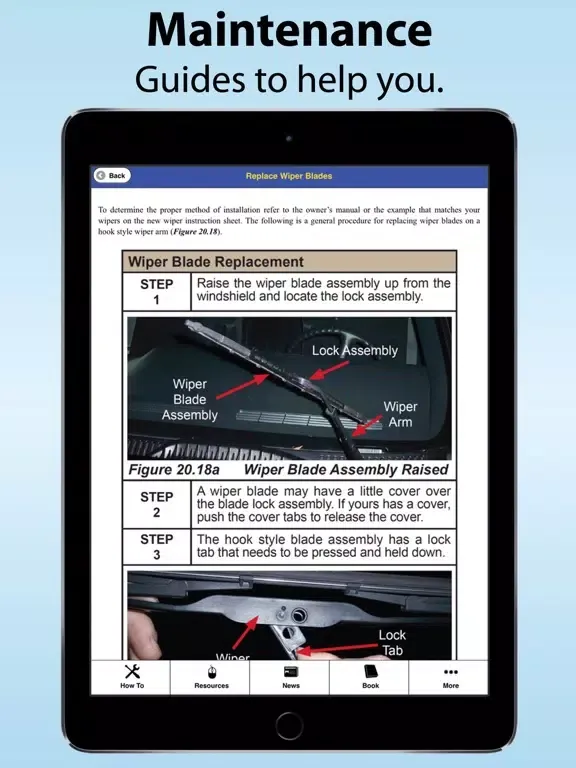 Ảnh chụp màn hình của Auto Upkeep iPad 