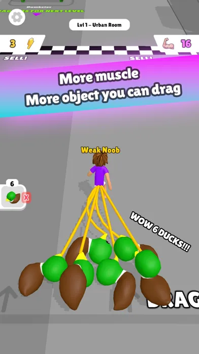 Скриншоты Strongman Rush 3D