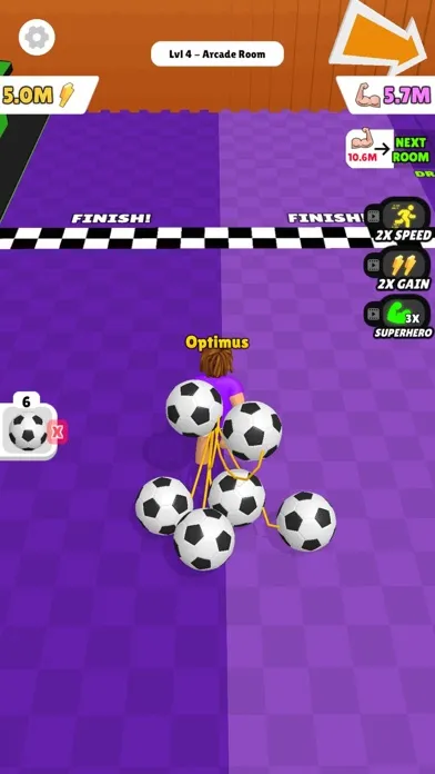 Скриншоты Strongman Rush 3D