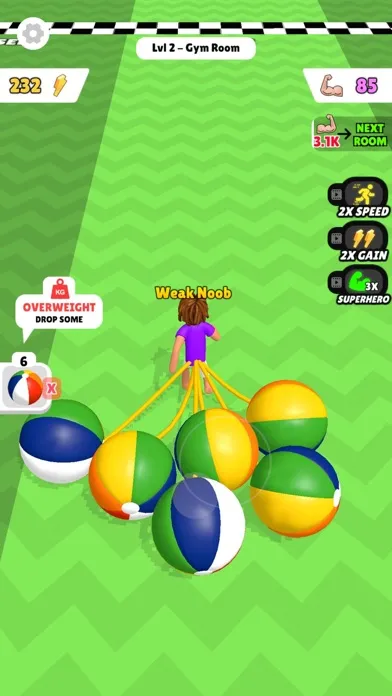 Скриншоты Strongman Rush 3D