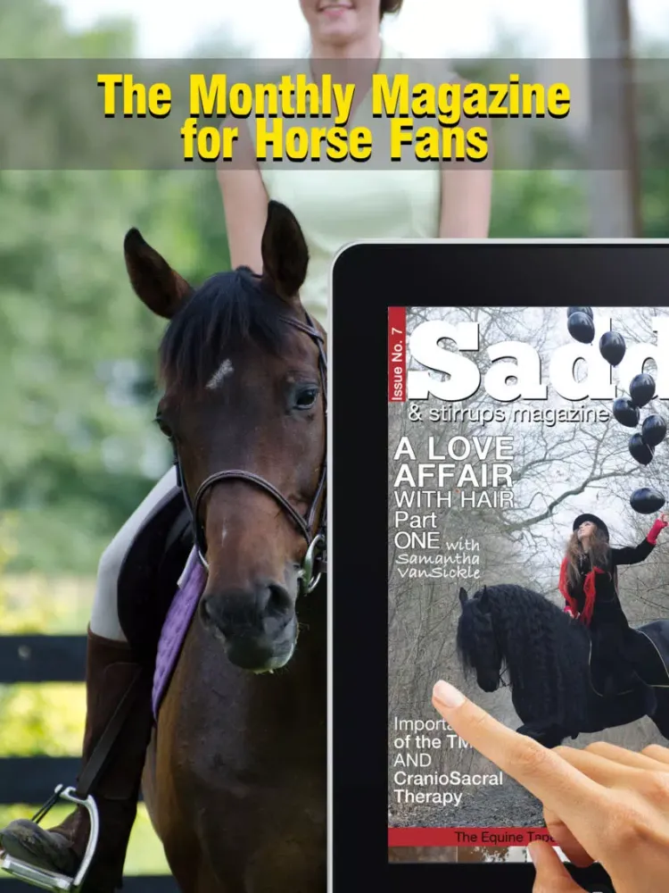 Saddle And Stirrups Magazine: Equestrian health, nutrition and horsemanship for horse and rider iPad  Screenshots