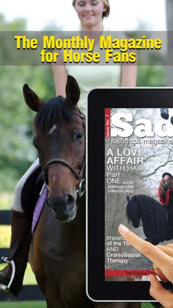 Saddle And Stirrups Magazine: Equestrian health, nutrition and horsemanship for horse and rider Screenshots
