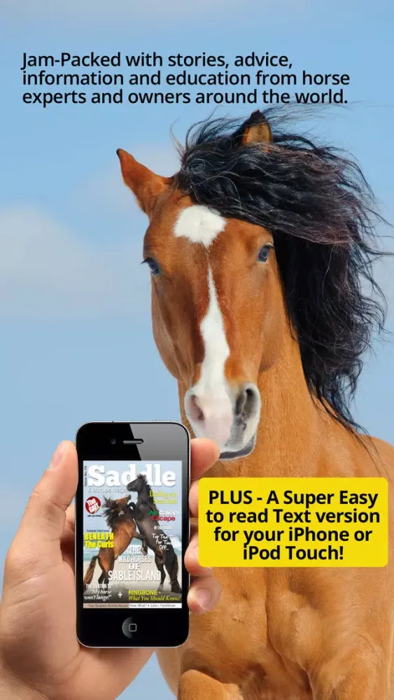 Saddle And Stirrups Magazine: Equestrian health, nutrition and horsemanship for horse and rider Screenshots
