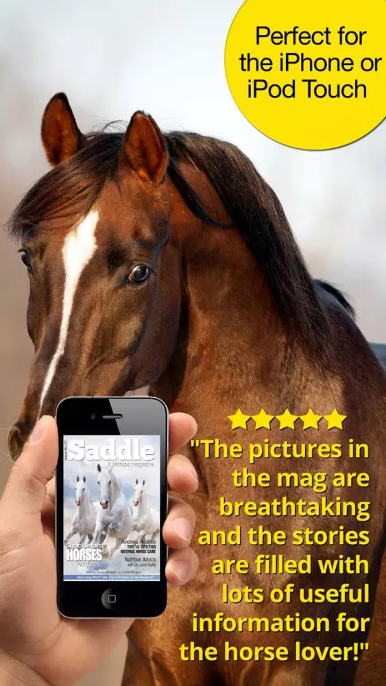 Saddle And Stirrups Magazine: Equestrian health, nutrition and horsemanship for horse and rider Screenshots