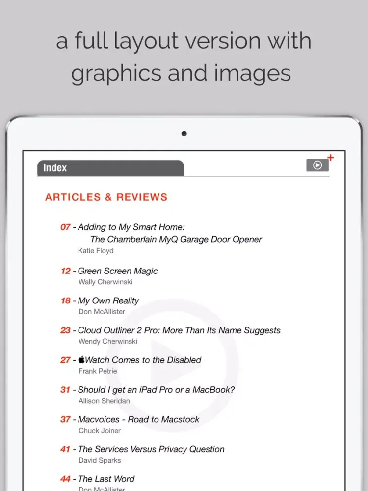 ScreenCastsOnline Magazine iPad  Ekran Görüntüleri