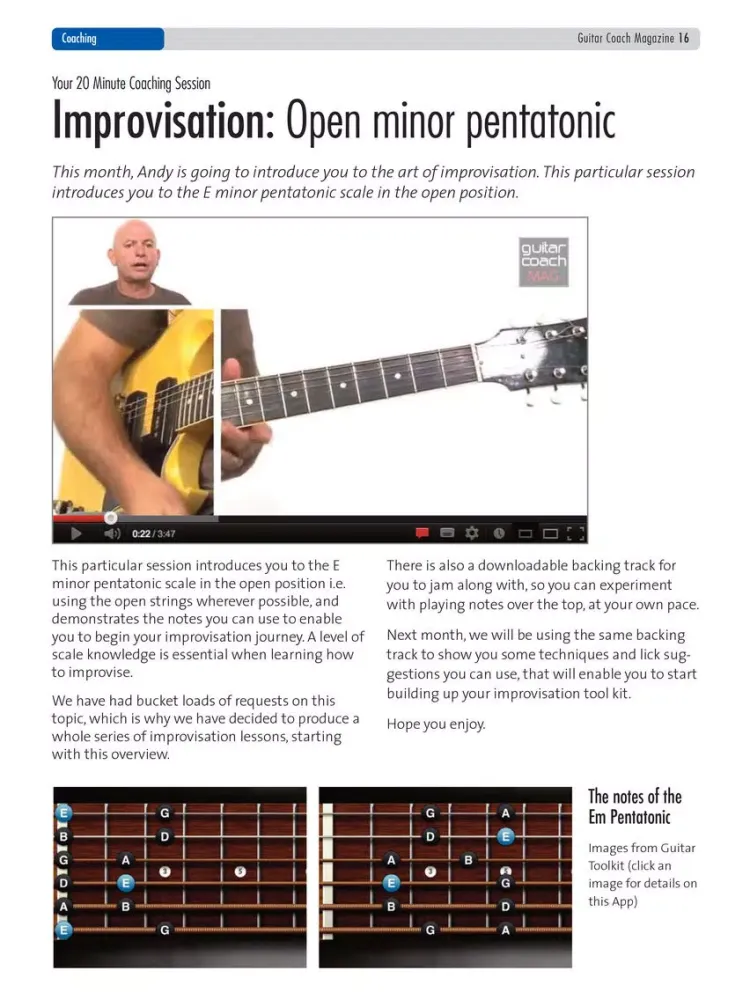 Скриншоты Guitar Coach Magazine. Learn & Play Guitar iPad 
