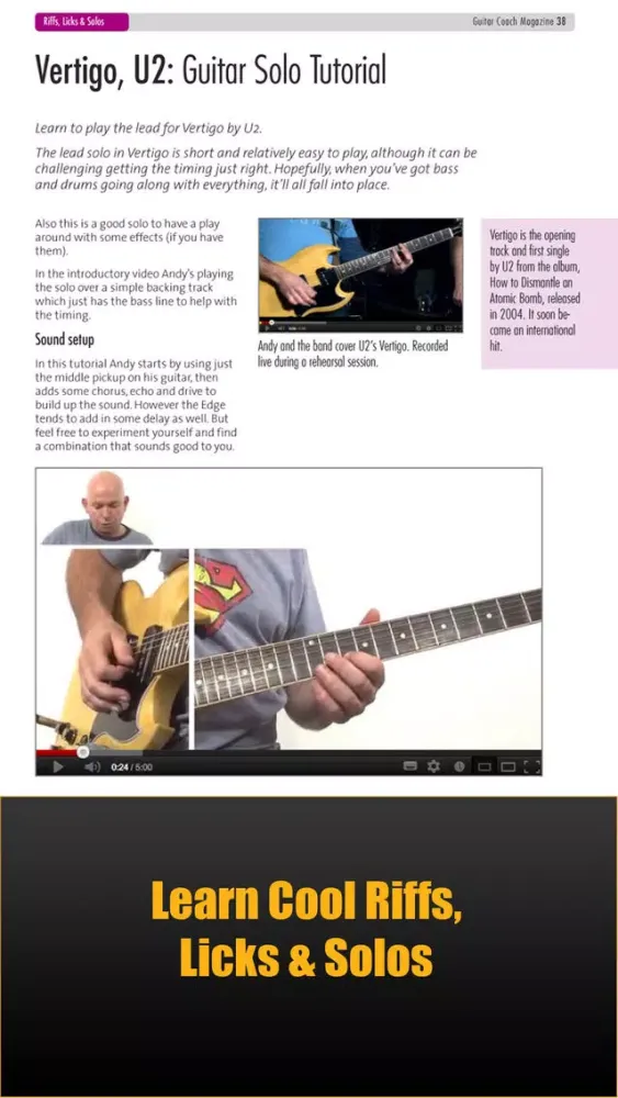 Скриншоты Guitar Coach Magazine. Learn & Play Guitar