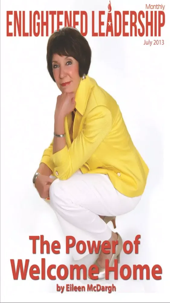 Capturas de tela do ENLIGHTENED LEADERSHIP Magazine
