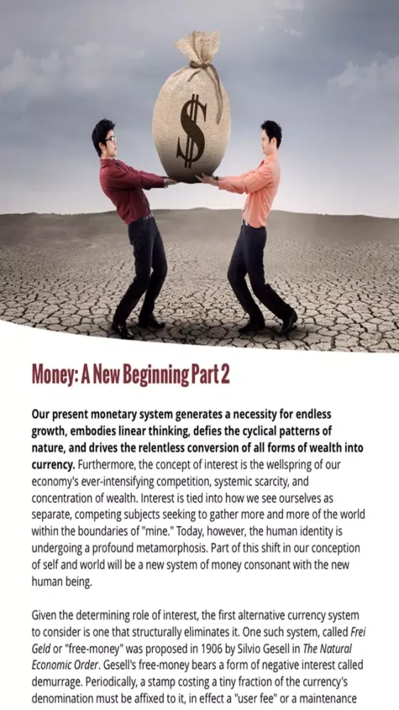 Captures d'écran de Mindful Money Magazine