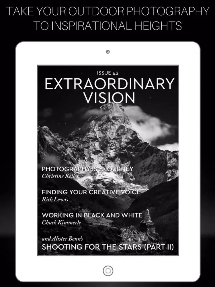 Скриншоты Extraordinary Vision Magazine iPad 