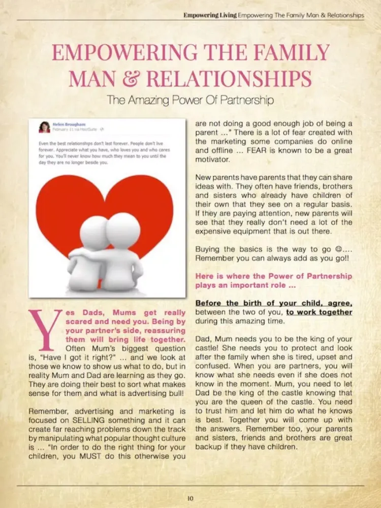 Empowering Living Mag iPad  سکرین شاٹس