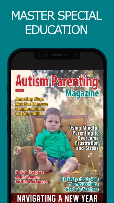 Screenshot di Autism Parenting Magazine