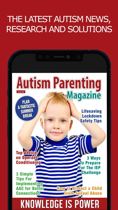 Screenshot di Autism Parenting Magazine