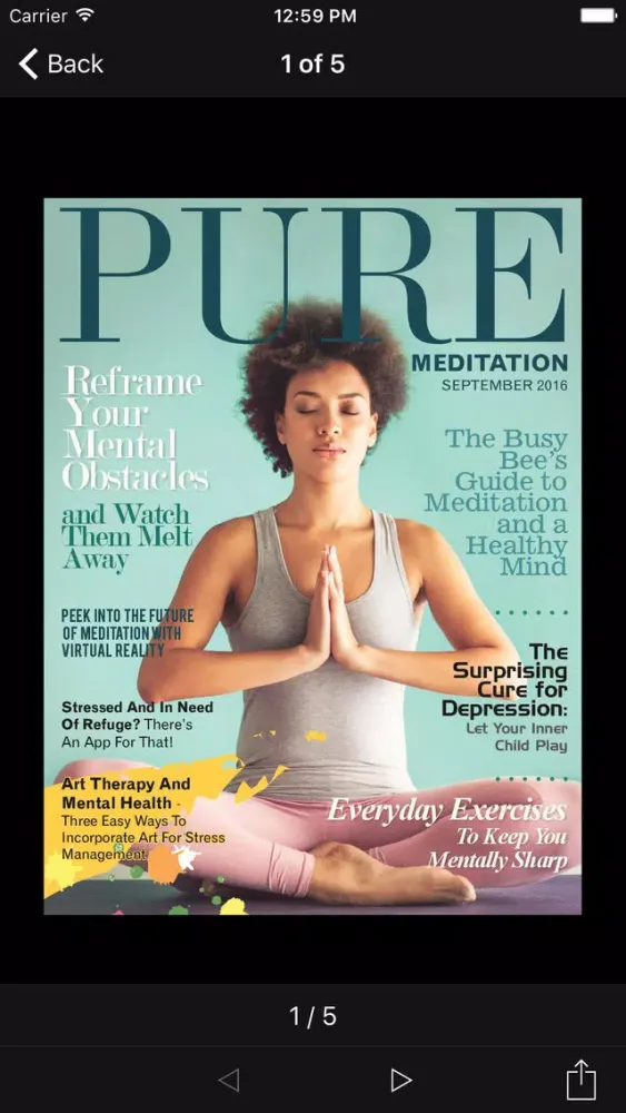 Pure Meditation Magazine应用截图