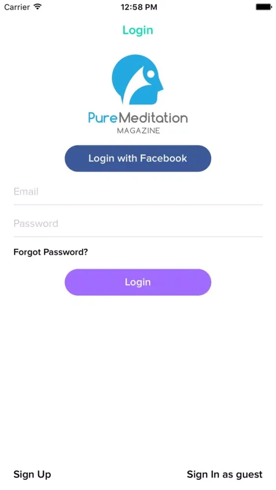 Pure Meditation Magazine应用截图
