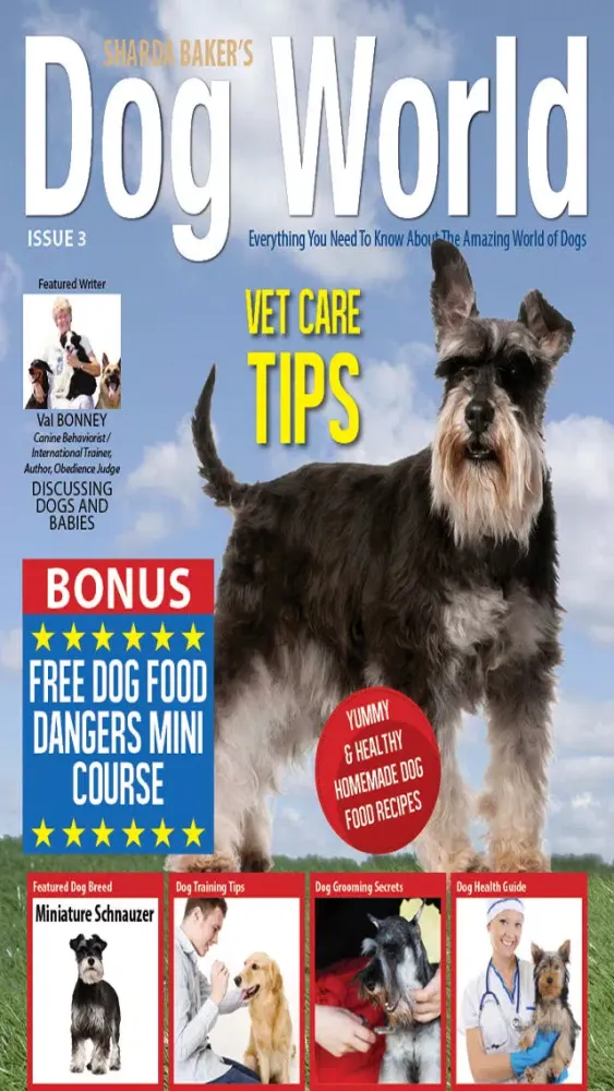Zrzuty ekranu Sharda Bakers Dog World Magazine - Everything you need to know about the amazing world of dogs.