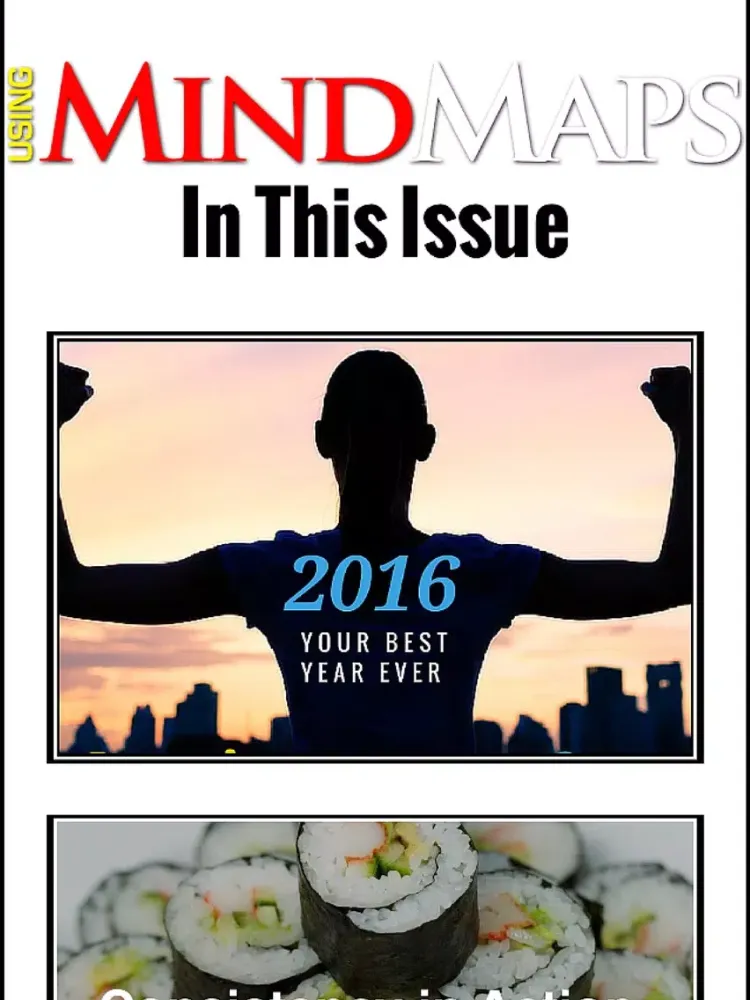 Zrzuty ekranu Using Mind Maps Magazine iPad 