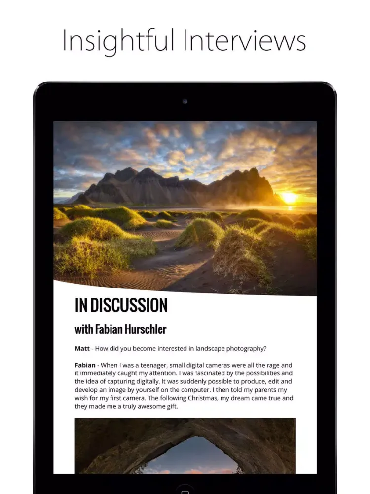 تصاویر Light & Landscape iPad 