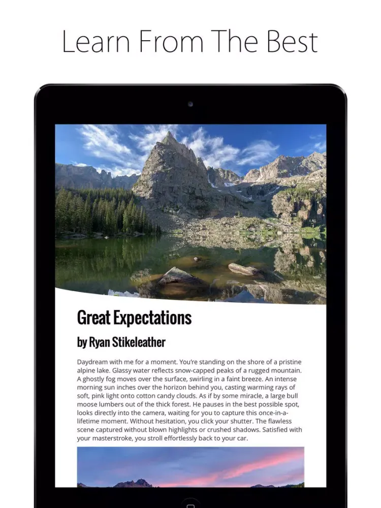 تصاویر Light & Landscape iPad 